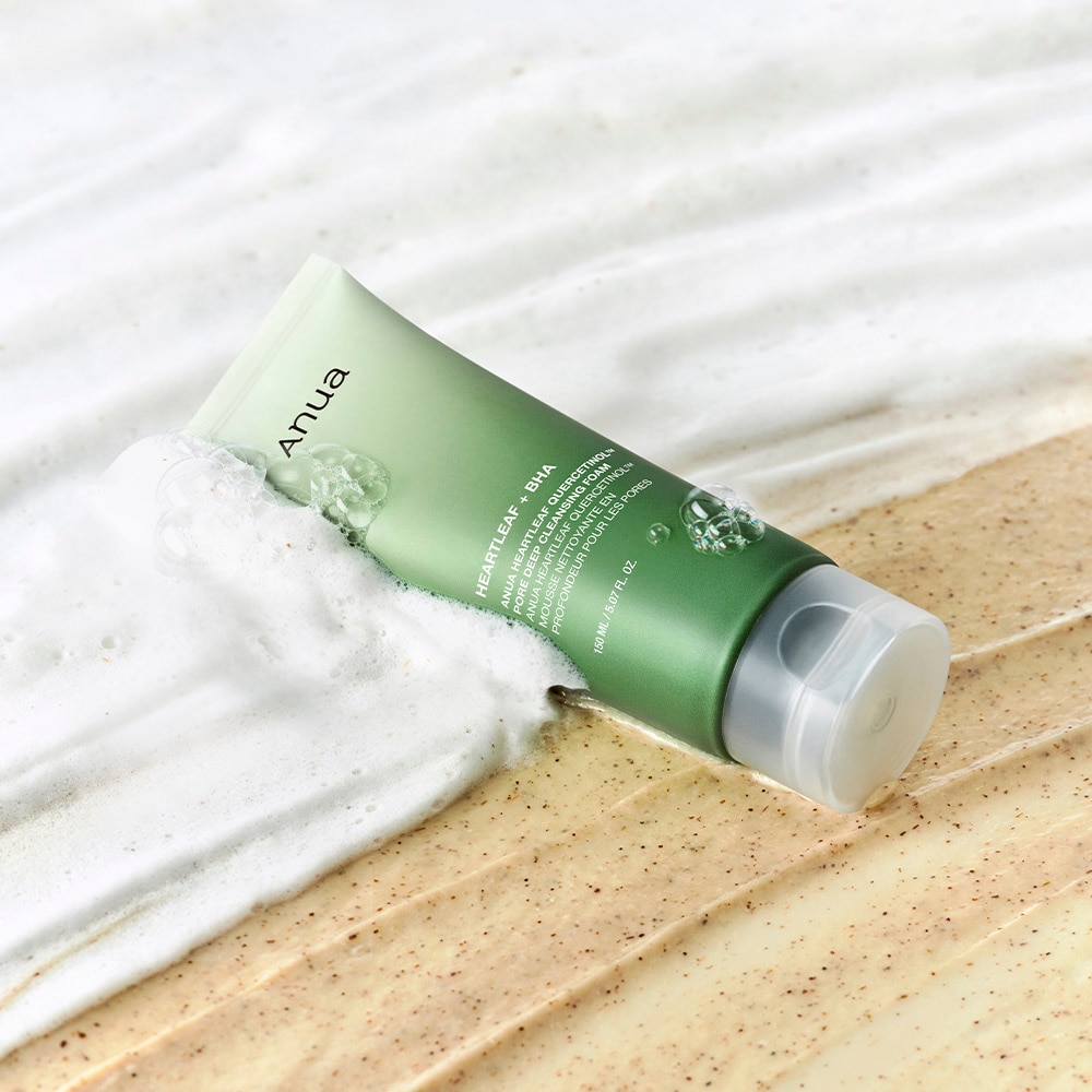 HEARTLEAF QUERCETINOL CLEANSING FOAM (ESPUMA LIMPIADORA)